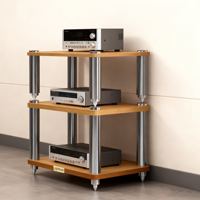 AVplay AV-404015 Multi-Couche Hauteur Réglable Petit Amplificateur et Lecteur CD Décodeur Audio Rack