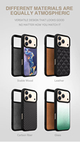 Coque de téléphone vierge à double rainure pour iPhone 17 Pro Max, en PC et TPU 2-en-1, matériau DIY, compatible avec la charge magnétique