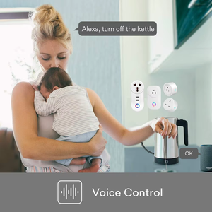 LEDEAST-Enchufe WiFi inteligente Tuya con dos puertos USB, compatible con control remoto y función de temporizador para automatización del hogar - Product Image 5