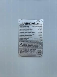 Panel Solar Innovador de 12V 50Wp Mono PERC - Product Image 2