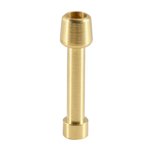 Cent pièces usinées avec précision en tiges de laiton, longueur 59 mm, pour composants mécaniques - Product Image 1
