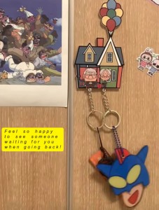 Tùy chỉnh in quảng cáo Acrylic Keychain nhựa <span class=keywords><strong>keyrings</strong></span> với Anime Epoxy quyến rũ tùy chỉnh Sticker - Product Image 3