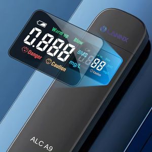 LANNX ALC A9 Fabrik preis Alkohol detektor für Autofahrer Alkohol tester Alkohol messgerät Hochgenauer Alkohol tester Alkohol tester - Product Image 1