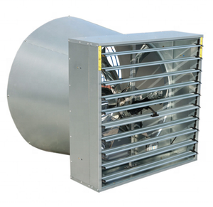 Système de ventilation pour élevage de volailles Ventilateur d'extraction à cône en métal Ventilateur de tunnel mural Bon fournisseur à faible coût - Product Image 5