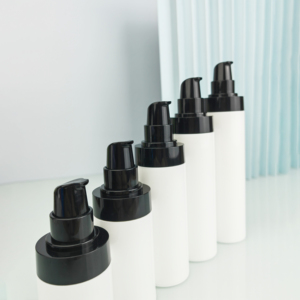 Venta caliente botella de bomba sin aire para loción 30 ml 50 ml 80 ml 100 mL 120 ml botella de vacío de nuevo diseño tiene en stock - Product Image 5