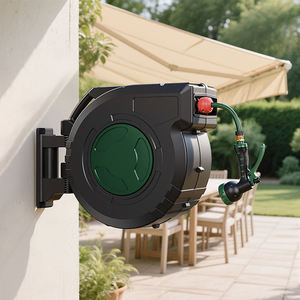 <span class=keywords><strong>Enrouleur</strong></span> de <span class=keywords><strong>tuyau</strong></span> mural rétractable 1/2" 5/8" 15m <span class=keywords><strong>20m</strong></span> 25m 30m 50m à rétraction lente avec buse de pulvérisation 9 fonctions - Product Image 4