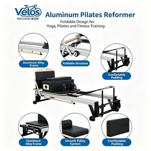 Nouvel Arrivage : Appareil de Reformer Professionnel Pliable, Équipement Pliant Gain de Place pour la Maison, la Salle de Sport, le Yoga et l'Entraînement - Velos-PLT025 Elevat - Product Image 5
