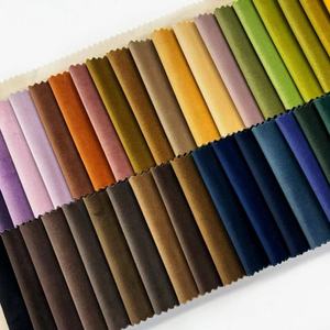 Vải nhung nội thất gia dụng 100% polyester, vải nhung trơn Hà Lan dùng cho ghế <span class=keywords><strong>sofa</strong></span> và đồ nội thất - Product Image 3