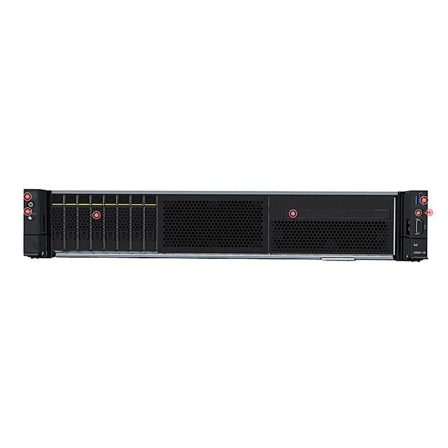 FusionServer 2488H V6 2U Rack Server AI Computing GPU Deep Learning Xeon Gold 5318H 36C 2.5G Dual Power 64G 2x600G SAS in Stock