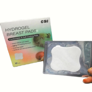 Coussinets mammaires en hydrogel rafraîchissant CSI, ultra fins et respirants, ultra doux, pour réduire la production de lait et apaiser les mamelons sensibles lors du sevrage - Product Image 2