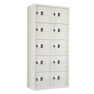 10 Doors Customized Safe File Cabinet Combination Lock Storage Cabinet Smart confidential Cabinet