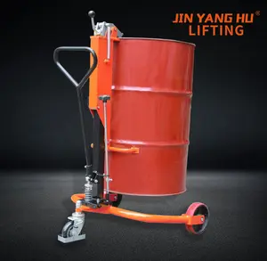 JIN YANG HU DT250 Manual Light Hydraulic Oil Drum Truck Drum Transport Truck