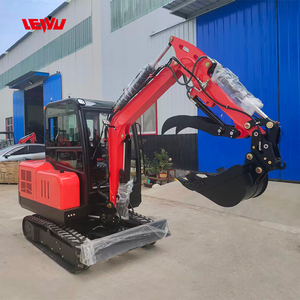 LYZG Mini Excavator & Tractor with <b>Towable</b> Backhoe Imported Engine Hydraulic Pump & Gearbox Crawler Type Shandong Made - Product Image 1