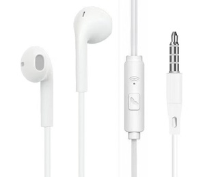 Audífonos Intrauditivos con <span class=keywords><strong>Cable</strong></span> <span class=keywords><strong>de</strong></span> 3.5 mm con Cancelación <span class=keywords><strong>de</strong></span> Ruido y Bajos, Accesorios para Audífonos, Audífonos con <span class=keywords><strong>Cable</strong></span> para iPhone con Micrófono, <span class=keywords><strong>Auriculares</strong></span> con <span class=keywords><strong>Cable</strong></span> - Product Image 1