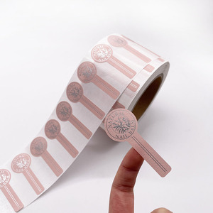 Mạnh mẽ dính vĩnh viễn chai an Ninh Nhãn Sticker tùy chỉnh Làm xáo trộn bằng chứng thực phẩm con dấu Sticker - Product Image 3