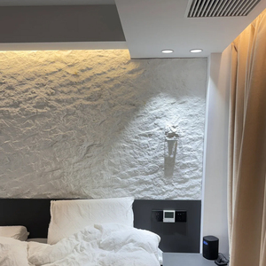Tuiles murales en argile flexibles modernes MCM, design étoile lune pierre, pour panneau mural décoratif en briques pour revêtement d'hôtel - Product Image 5