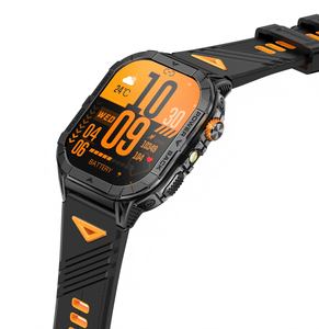 <span class=keywords><strong>Reloj</strong></span> Inteligente <span class=keywords><strong>Deportivo</strong></span> para Exteriores con Linterna, Resistente al Fuego y al Frío, Resistente al Agua <span class=keywords><strong>IP68</strong></span>, Pantalla AMOLED de 2.13 Pulgadas, <span class=keywords><strong>Reloj</strong></span> Inteligente para Hombre - Product Image 4