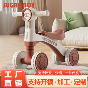 Vélo d'équilibre pour enfants Wiggle Car, 12 pouces, quatre roues, lumières LED, musique, pour enfants de 1 à 3 ans - Product Image 5