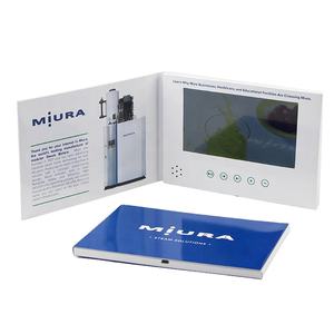 批发专业设计 7英寸视频手册 LCD 卡广告 video 书 - Product Image 1