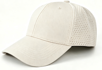 Casquette de baseball sportive en nylon respirant à séchage rapide, résistante à l'eau, avec logo personnalisé, protection solaire extérieure, ajustable, pour papa