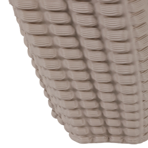 Vaso 3D alto con texture a griglia, vaso contemporaneo per fiori, per soggiorno, camera da letto, ufficio. - Product Image 6