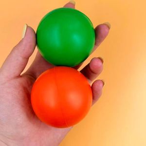 Balles anti-stress personnalisées non toxiques, balles en mousse colorées à presser pour enfants et adultes, jouets de relaxation pour les mains, jouets anti-anxiété - Product Image 4