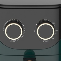 Nouvelle Friteuse à Air Électrique Carrée Sans Huile 2026 pour la Maison, Appareil de Cuisine Mécanique avec Fonction Cuisson