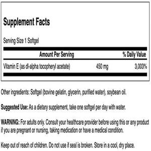 Gélules de vitamine E de haute qualité, marque privée, nutriment essentiel, ingrédient naturel, améliore l'expression cutanée - Product Image 2