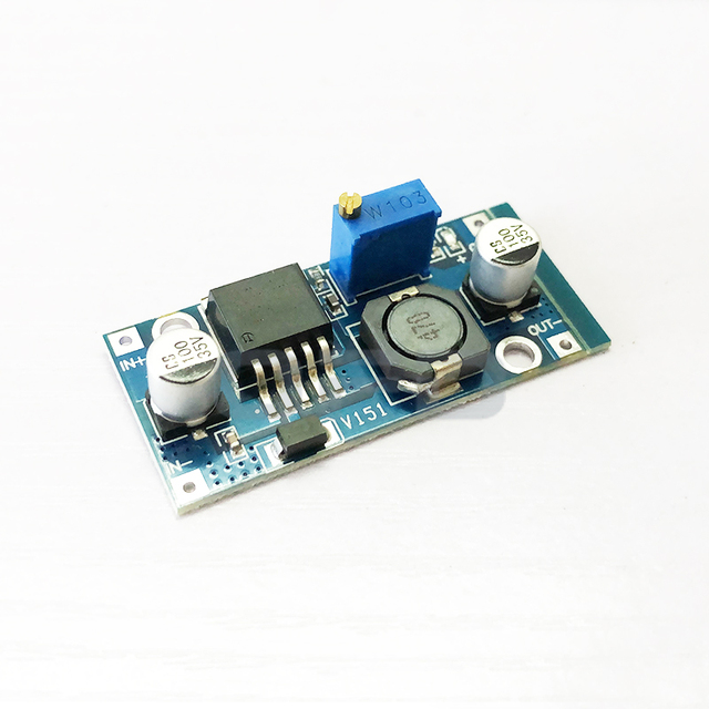 LM2596 Adjustable DC-DC Step-Down Buck Converter Module High Efficiency 3.2-40V Adjustable DC-DC Switching Buck Converter LM2596