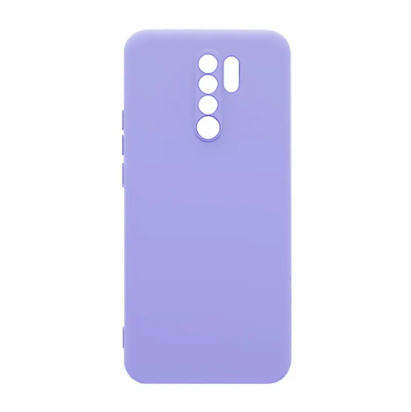 Colorido mate suave de silicona TPU casos de teléfono para Xiaomi Redmi 9A cubierta protectora del teléfono celular de la cubierta del TPU del teléfono caso