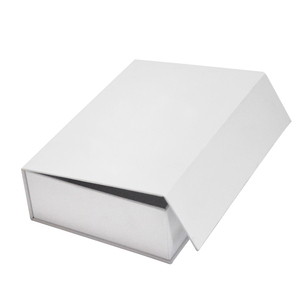 Personalizar de cartón duro magnético cerca de libro en forma de caja de regalo y forma de libro caja de papel para bufandas - Product Image 1