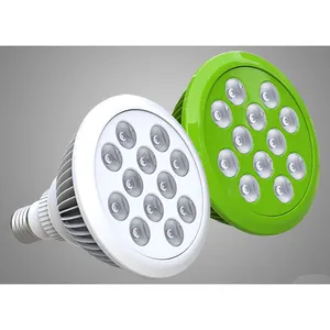 热卖白绿色12w铝室内全光谱园艺发光二极管生长灯套件灯泡