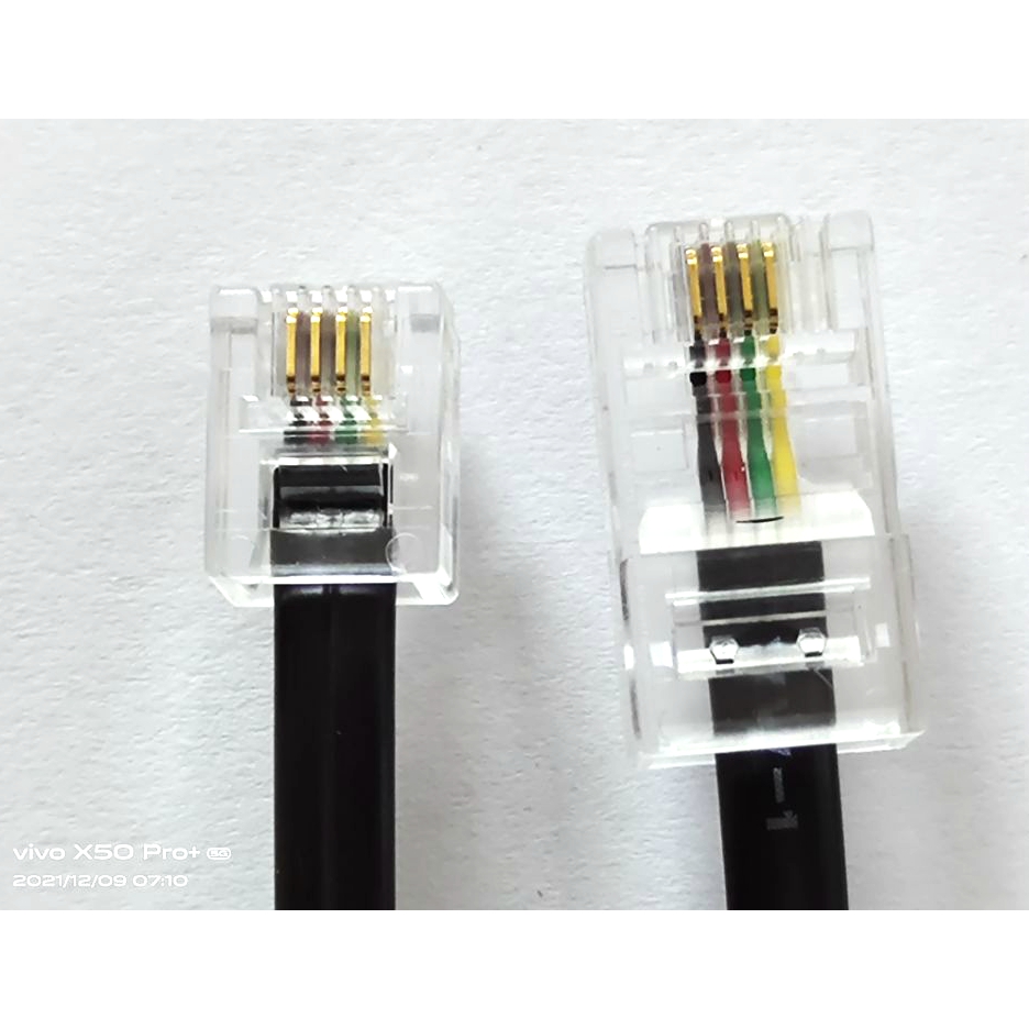 Телефонный Удлинительный кабель RJ11 к RJ45 6p4c к 8p4c