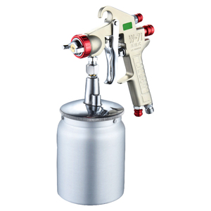 Pistolet de pulvérisation Hvlp, haute pression 600cc 1.3mm buse à gravité alimentation aérographe outil pneumatique <span class=keywords><strong>vernis</strong></span> peinture pulvérisateur Hvlp - Product Image 6