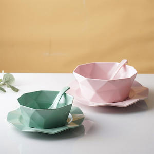 Assiettes et bols en céramique durables pour la maison et les mariages – Vaisselle <span class=keywords><strong>de</strong></span> table pour la location événementielle - Product Image 5