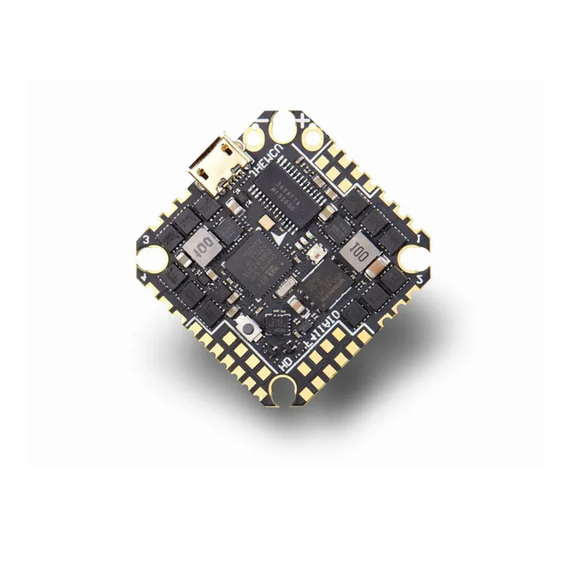 JHEMCU Updated GHF411-HD AIO F4 OSD Flight Controller and Built-In 40A Bluejay 3-6S 4IN1 ESC