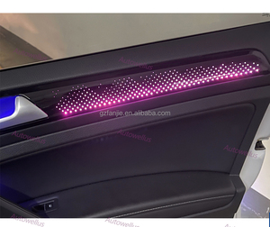 Kit d'éclairage d'ambiance automobile Autowellus 21 lumières 12V pour VW Golf 7 MK7/MK7.5 Facelift, contrôle par écran OEM, lumière décorative symphonique - Product Image 2