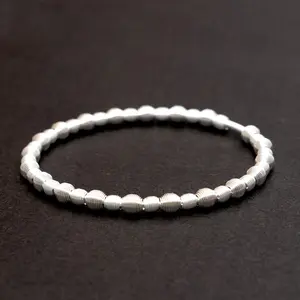AmorYubo Wholesale Factory Price Silver Plated Custom Charm Bead Bracelet