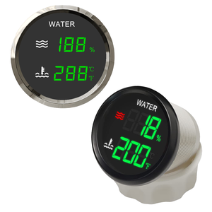 Nuevo Medidor de Temperatura y Nivel de Agua 2 en 1 de 52 mm, 9-32 V, para Barco, Auto y Camión - Product Image 1
