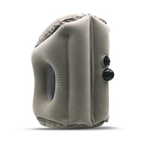 2026 nouveau flocage bureau étudiant cou oreiller longue distance Train avion sieste oreiller pour dormir gonflable air oreiller - Product Image 3