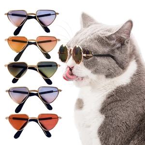 Orta küçük Pet moda Trend süsler aksesuarları kedi güneş gözlüğü köpek gözlük - Product Image 5