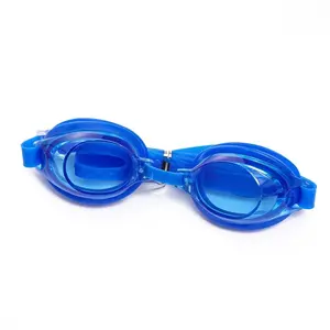 Недорогие детские плавательные очки, водонепроницаемые плавательные очки с милыми мультяшными пластиковыми пакетами