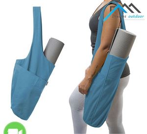 BSCI factory <b>Yoga</b> Mat <b>Bag</b> and Grip Socks Bundle Large <b>Yoga</b> <b>Bag</b> <b>yoga</b> kit mat sling <b>bag</b> with Pockets and Adjustable Shoulder Strap - Product Image 1