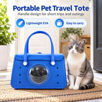 Sac de transport pour animaux de compagnie en EVA 42x20x25cm, fourre-tout ventilé avec fenêtre à bulles pour chats et petits chiens, idéal pour les voyages et l'extérieur, vente en gros
