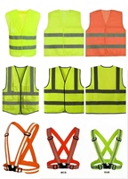 Rompi Keselamatan Logo Kustom Murah Rompi Reflektif Keselamatan Tempat Kerja Jalan Murah 100% Poliester