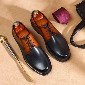 Nouvelles Bottes d'Hiver Montantes Classiques Polyvalentes Décontractées pour Hommes, Imperméables en Cuir Véritable, Rehaussantes, pour le Travail en Extérieur et le Sport - Product Image 3