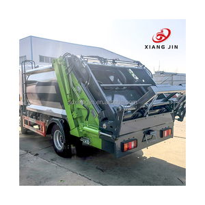 Điện 4x4 bánh xe mới thùng chứa rác xe tải sử dụng hướng dẫn sử dụng Roll-On Roll-off móc cánh tay có thể tái chế hộp số phía sau loader bơm động cơ - Product Image 5