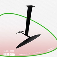 Spitfire 1100/1180/1030/960 Axis Foils Kit d'hydrofoil en fibre de carbone avec logo personnalisé pour Pumping Foil, Surfing, Kite Foiling, Scooter