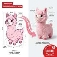 Boneka Beruang Custom Super Lembut Bahan Katun Organik Ramah Lingkungan Desain Kartun Bersertifikat CE/CPC OEM/ODM Satu Atap
