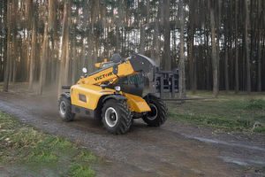 CE Euro5 VICTORY T3007 cargadora telescópica cargadora frontal 3 toneladas 7M motor diésel telescópico giratorio horquillas cargadora de ruedas bomba caja de cambios alta - Product Image 2